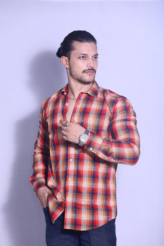 Multicolor Check Shirt