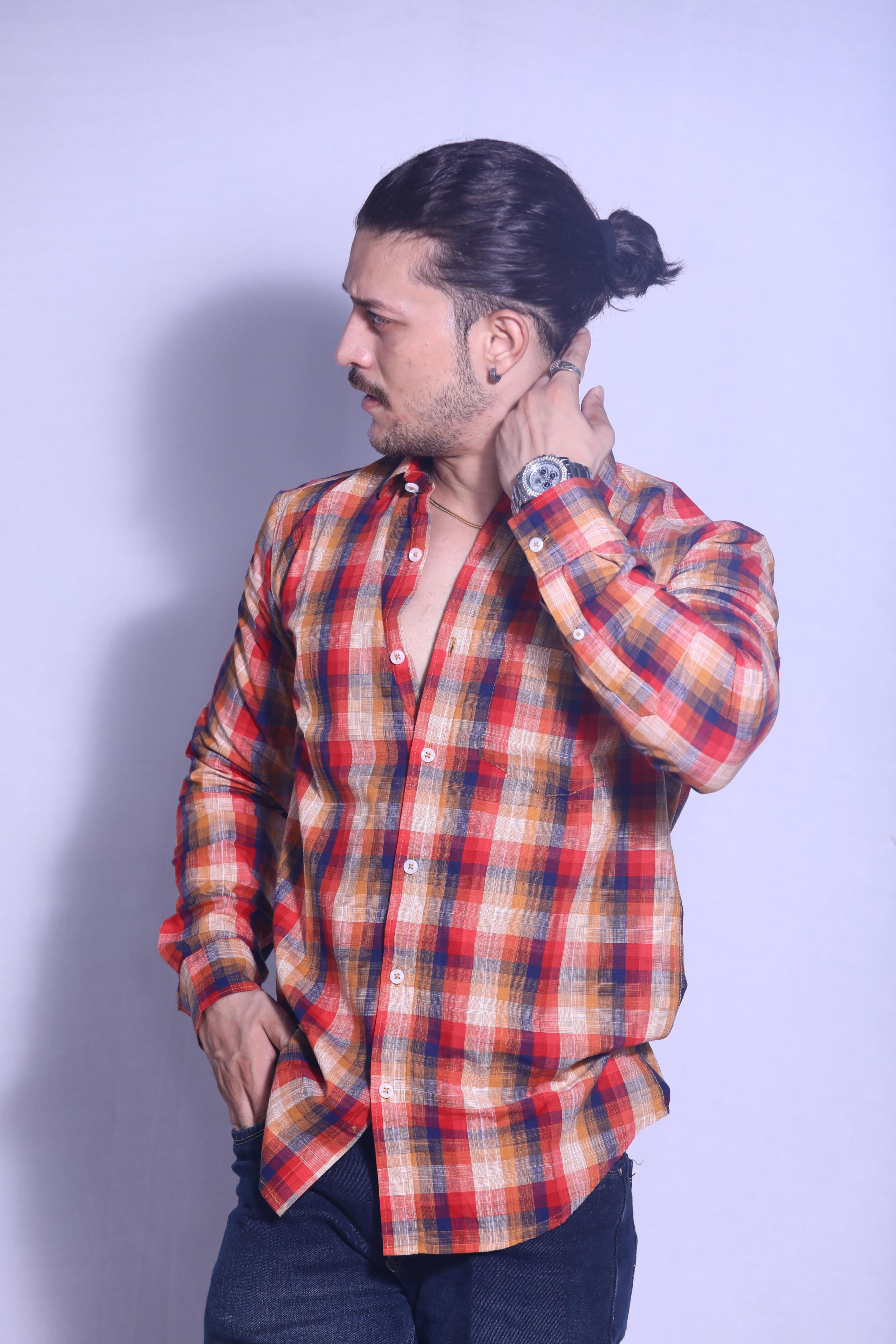 Multicolor Check Shirt