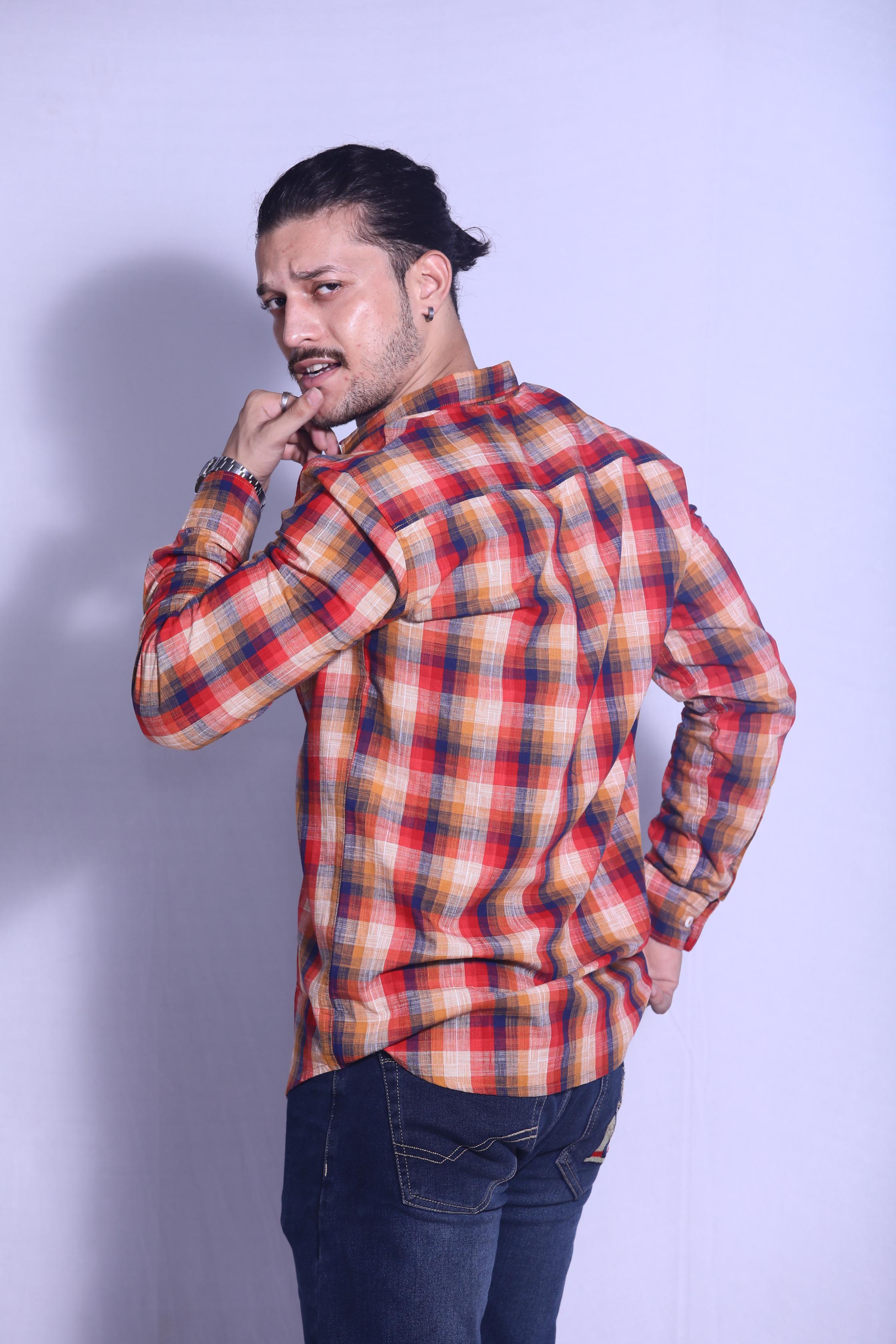 Multicolor Check Shirt