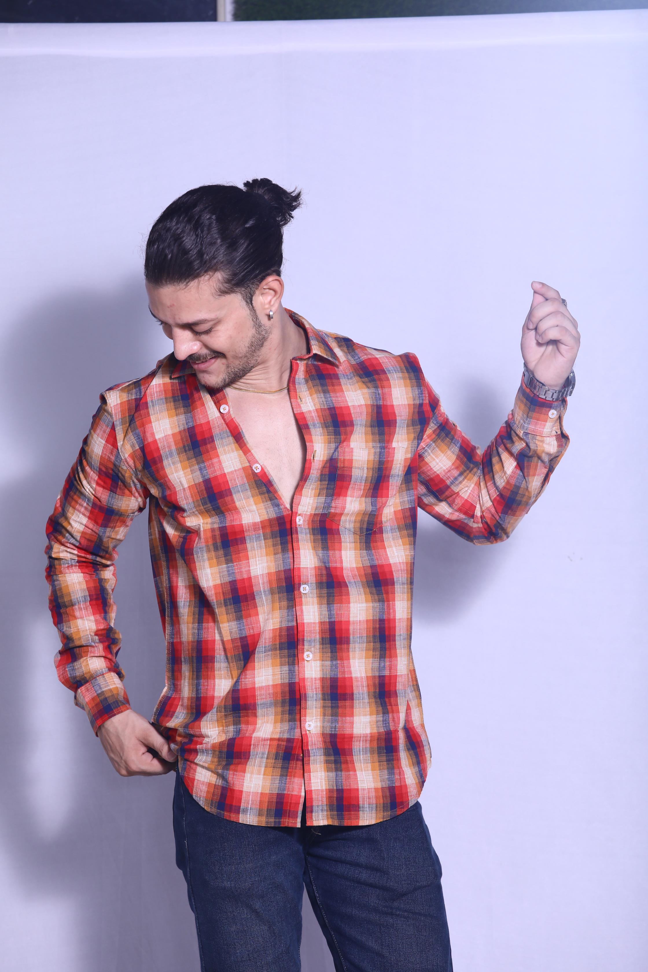 Multicolor Check Shirt