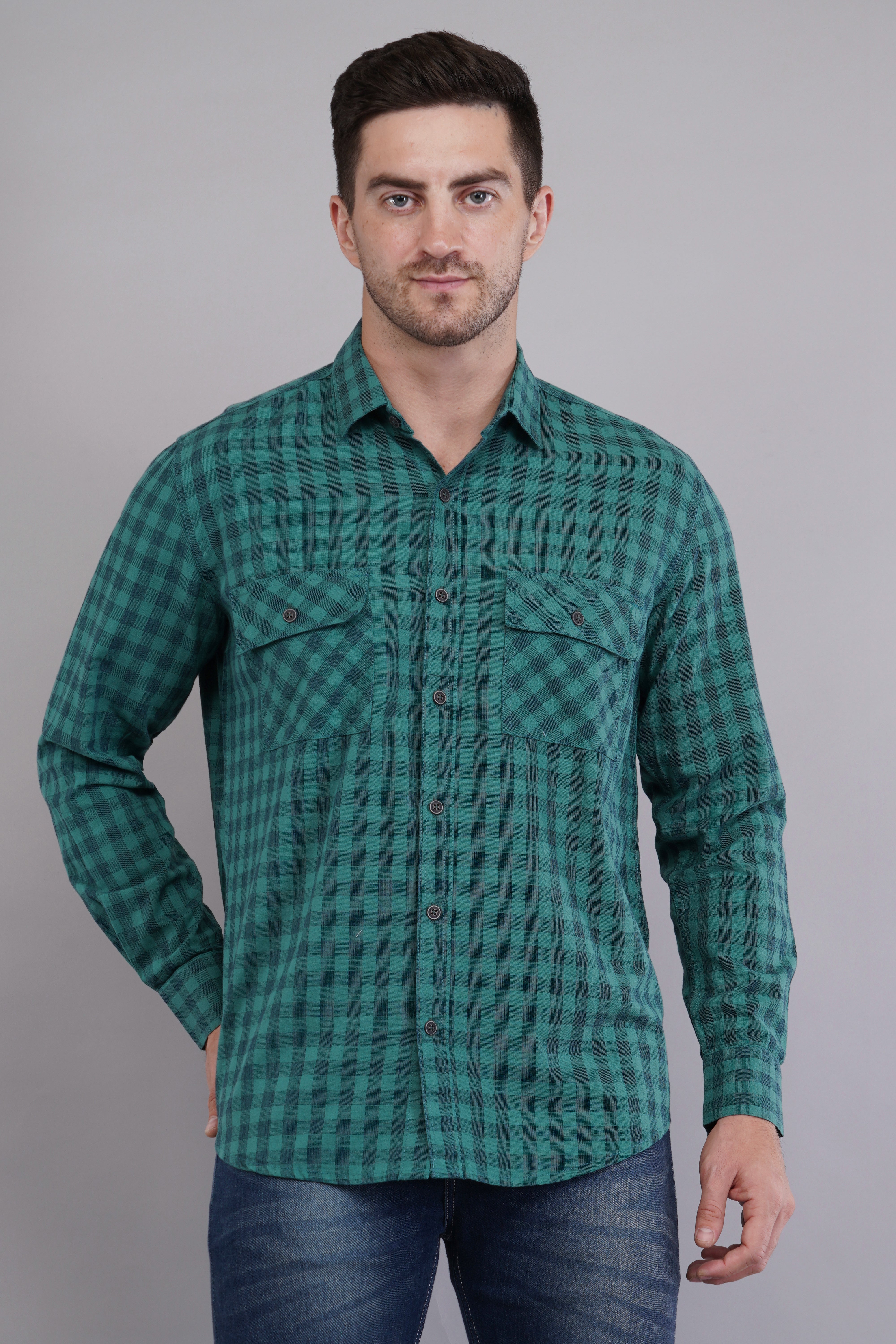 Evergreen Plaid Essential