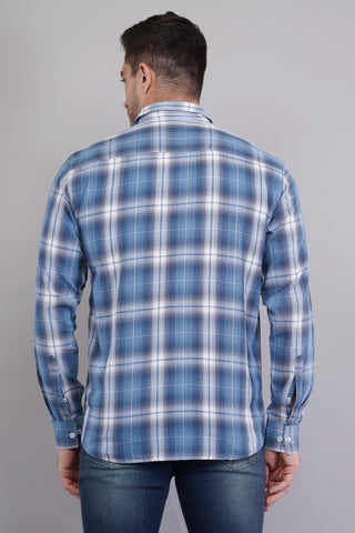 Azure Classic Check Shirt