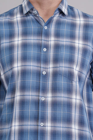 Azure Classic Check Shirt