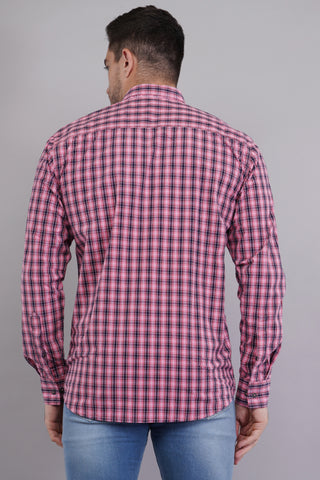 Urban Pink Check Shirt