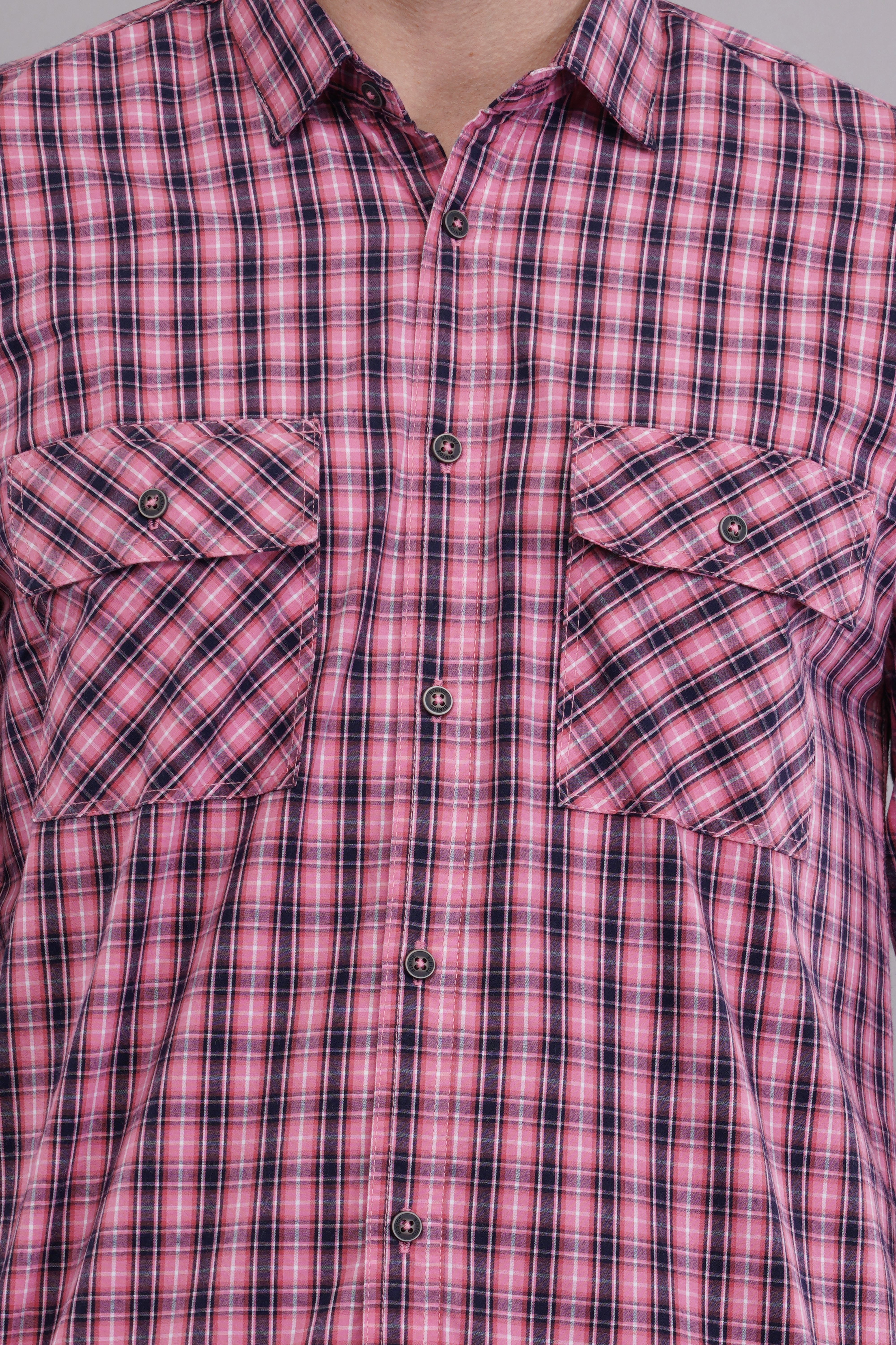 Urban Pink Check Shirt