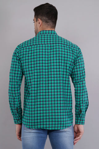 Green Check Shirt