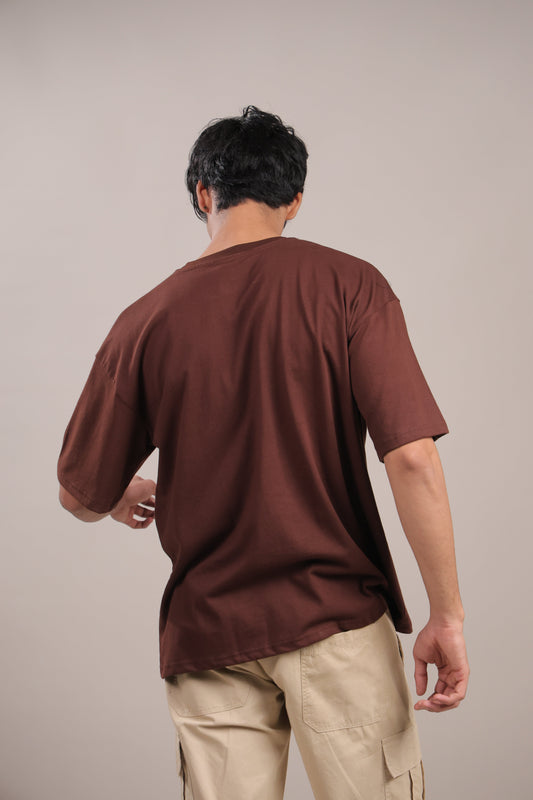 Shunya – Plain Brown T-Shirt - Binioz