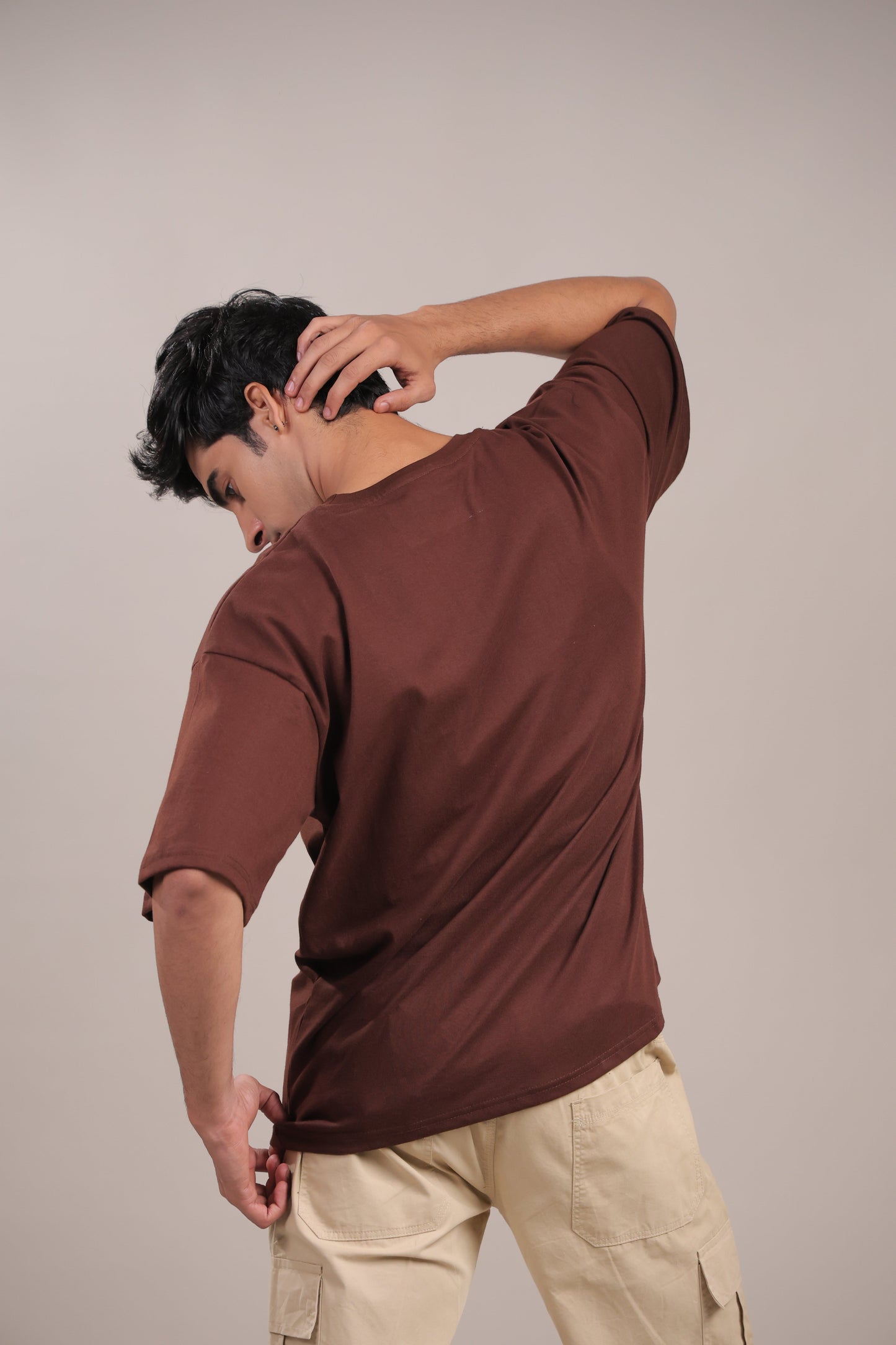 Shunya – Plain Brown T-Shirt - Binioz