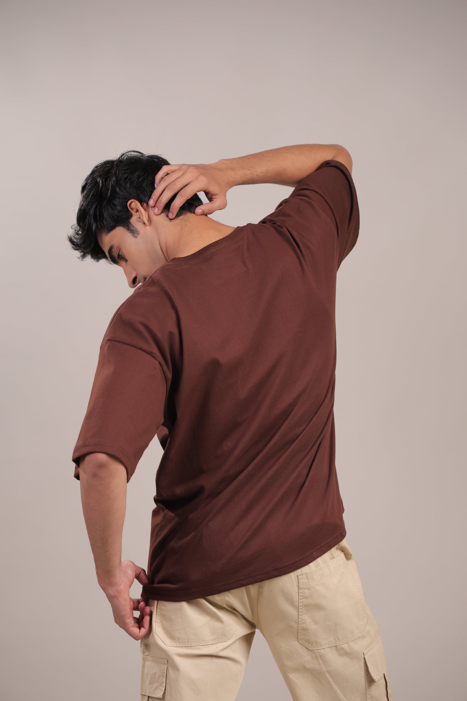 Shunya – Plain Brown T-Shirt - Binioz