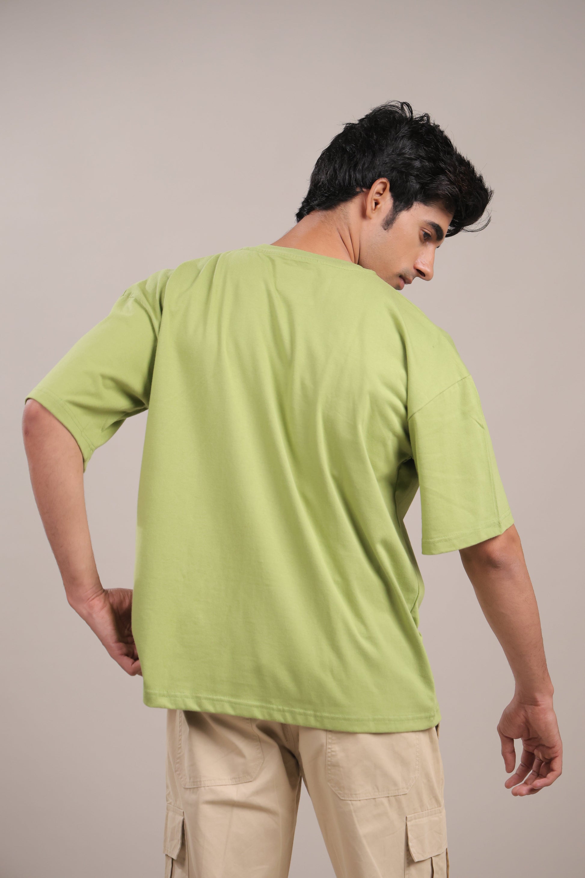 Shunya – Plain Green T-Shirt - Binioz