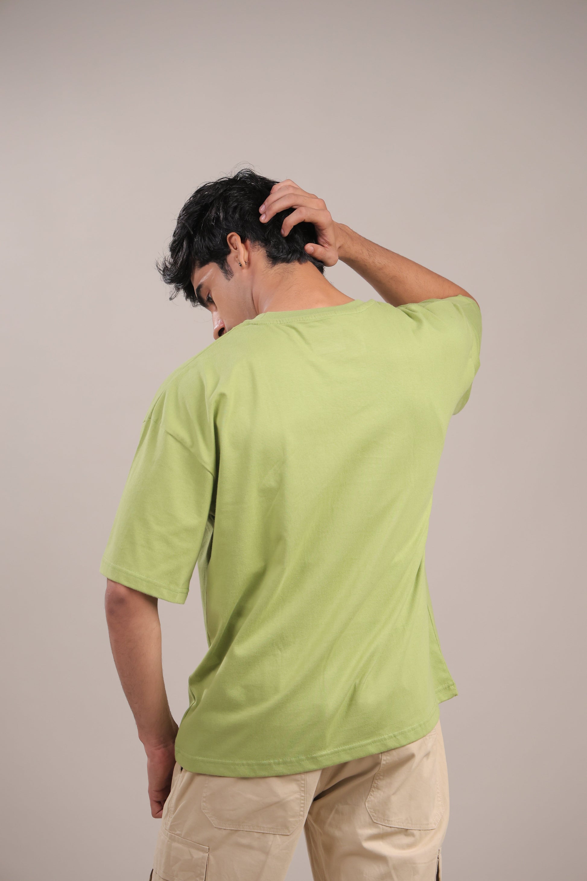 Shunya – Plain Green T-Shirt - Binioz