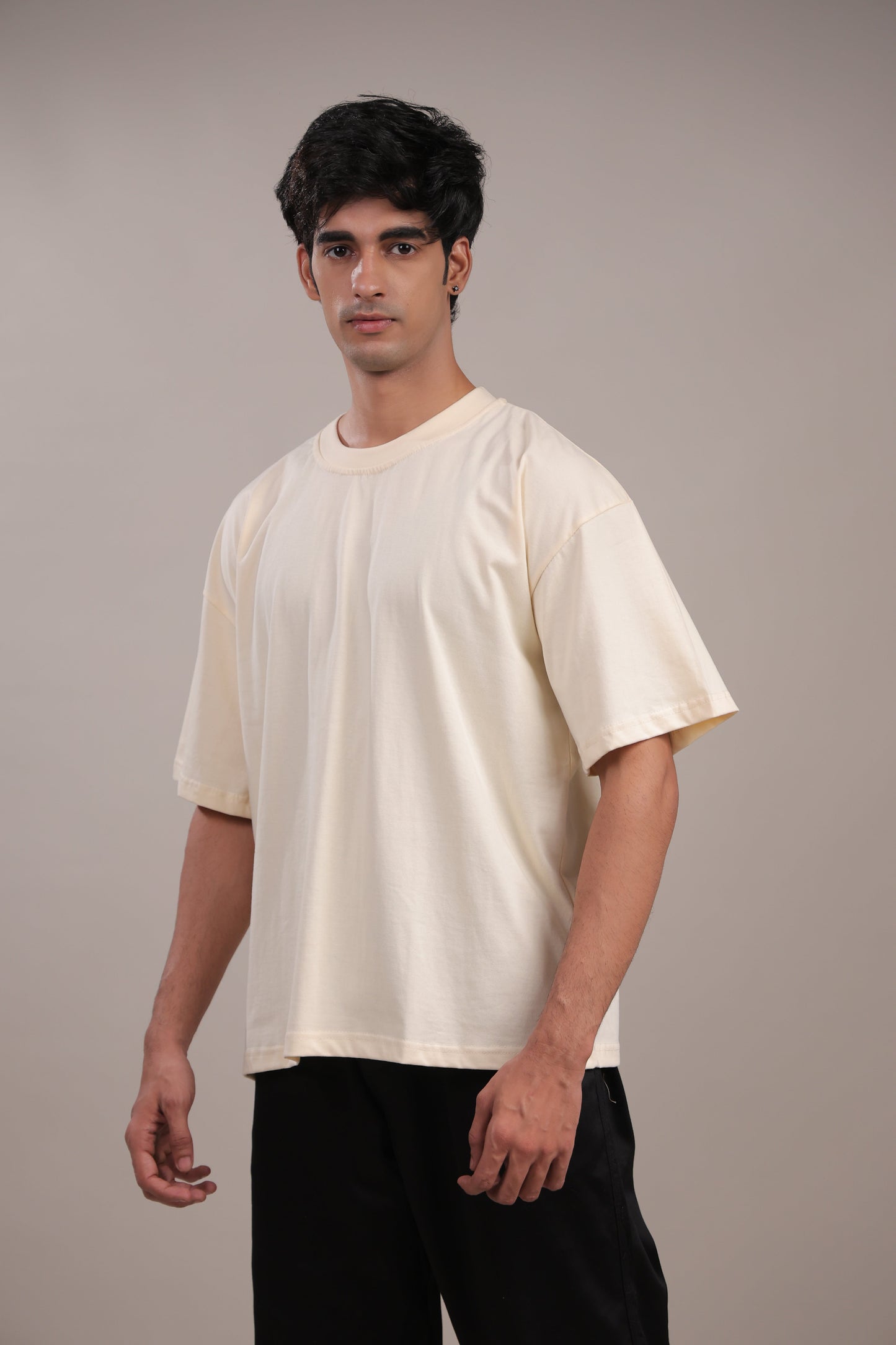 Shunya – Plain White T-Shirt - Binioz