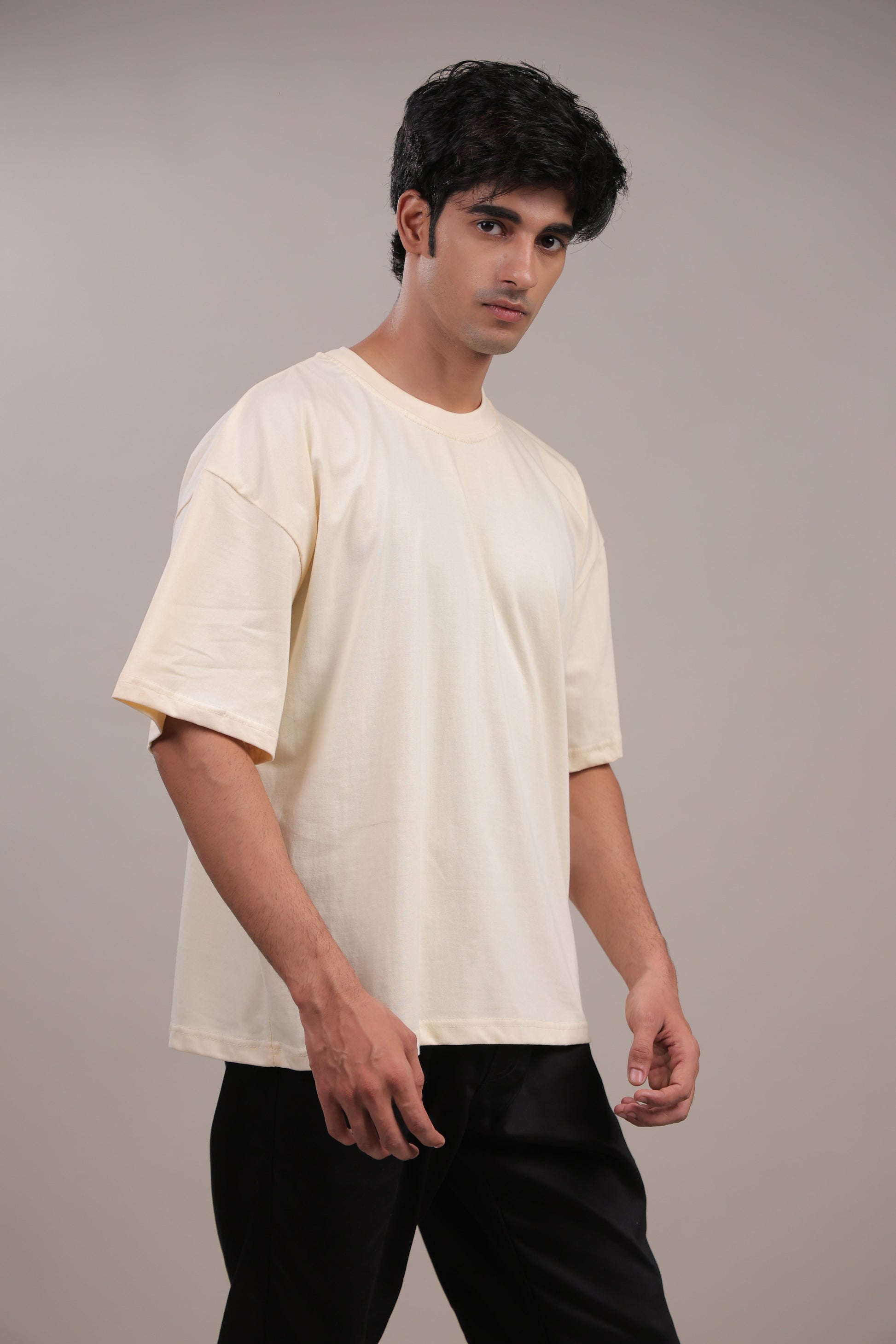 Shunya – Plain White T-Shirt - Binioz